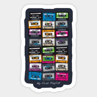 My First Playlist Sticker